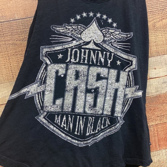 Rock & Republic Johnny Cash Man In Black Tank - Picture 2 of 4